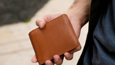 La Vaches' Leather - Dompet Lipat Pria Kulit Asli Uang Cash dan Kartu - Wallet
